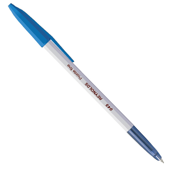 STYLO REYNOLDS POINTE FINE 045 BLEU