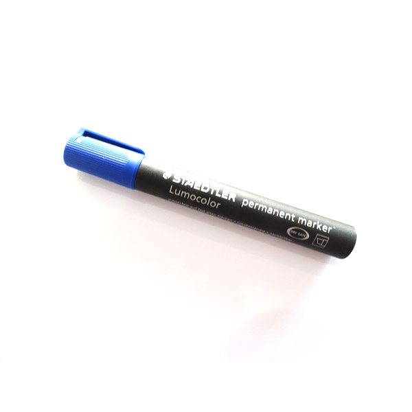 Marqueur Permanent Staedtler Lumocolor Bleu