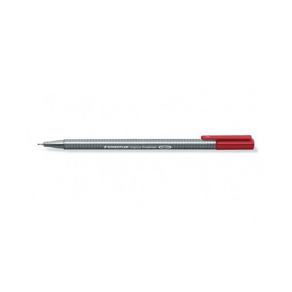 Stylo triplus fineliner 334 rouge