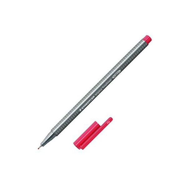 Stylo triplus fineliner 334 bordeaux