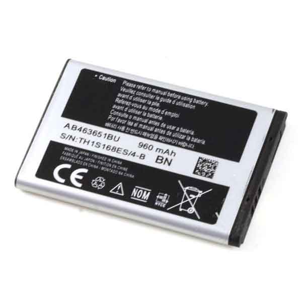 BATTERIE POUR TÉLÉPHONE SAMSUNG ab463651bu