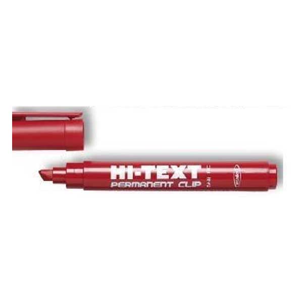 Stylo feutre HI-TEXT ROUGE