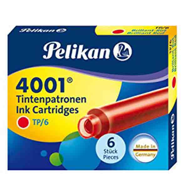 Encre Pelikan Rouge de 6