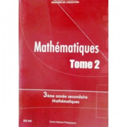 Mathématiques Tome II 3sec Maths