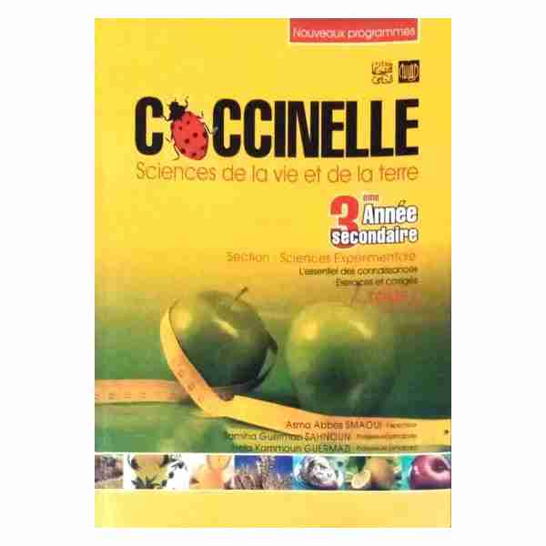 Coccinelle SVT 3ème année sec Sciences Exp tome 1