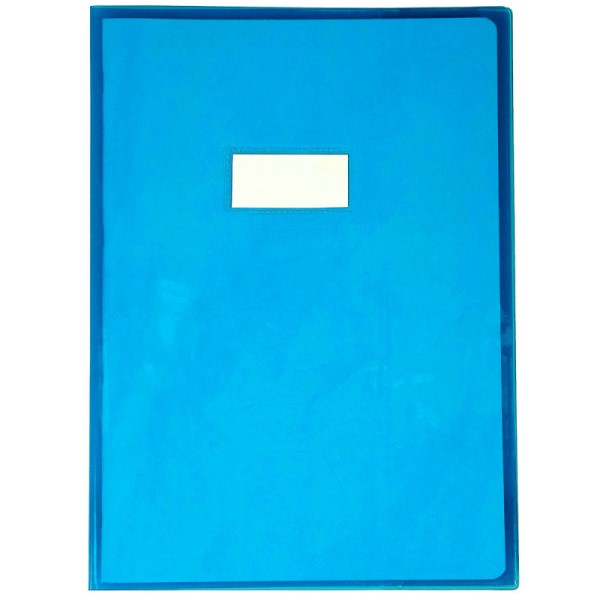 Protège Cahier Glossy Bleu Ciel Office Plast