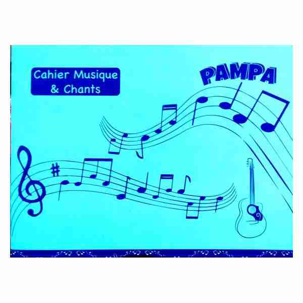 Cahier Musique Et Chants PM Pampa