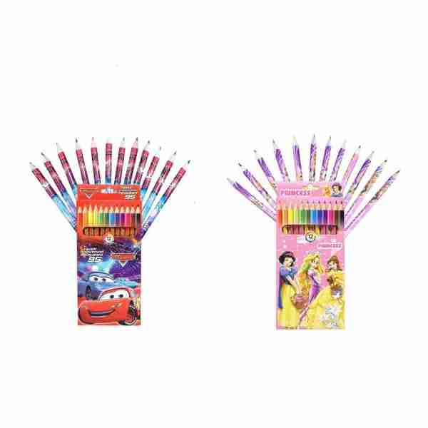 Crayons Couleur de 12 /18cm fantaisie