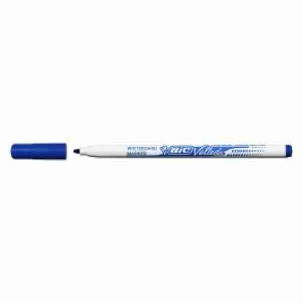 Marqueur Tableau Blanc Pointe Fine Bic Bleu