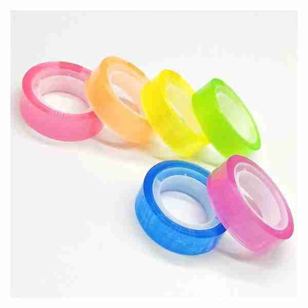 Scotch coloré transparent