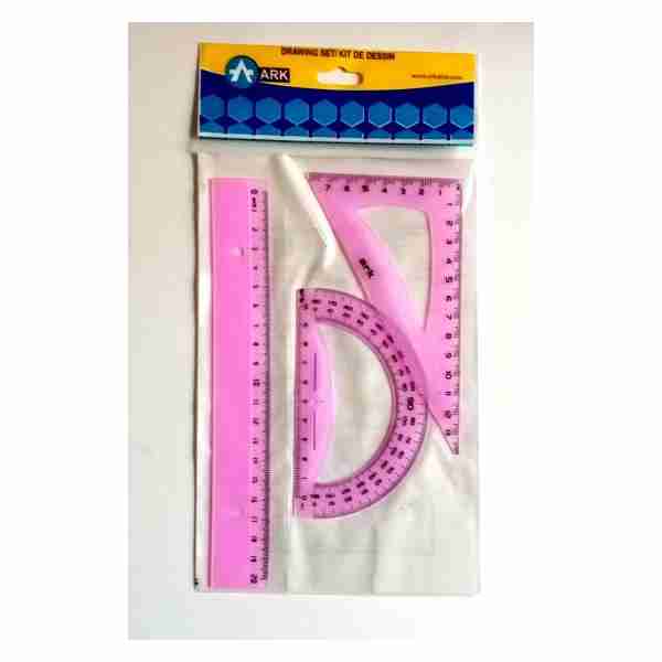 Pochette géométrique rigide ARK 20cm