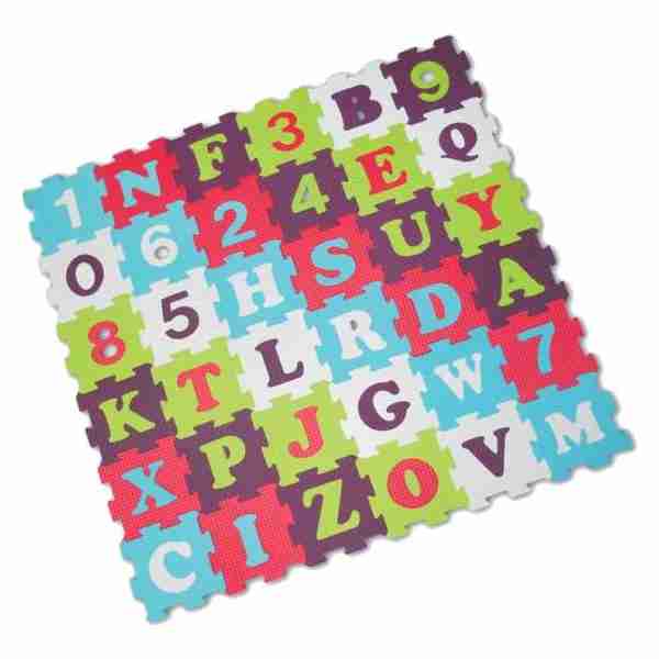 Tapis Lettres + Chiffres en mousse