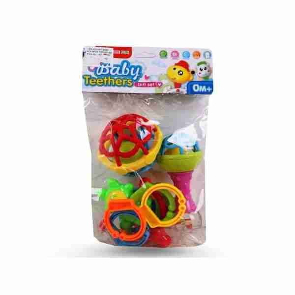 Hochet Baby teethers 8pcs en Blister