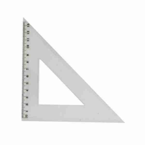 Equerre Cristal 13/45 Office Plast