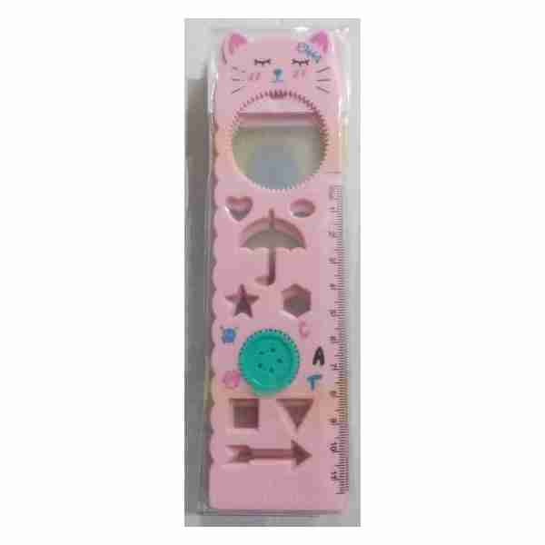 Règle à pochoirs 15 cm