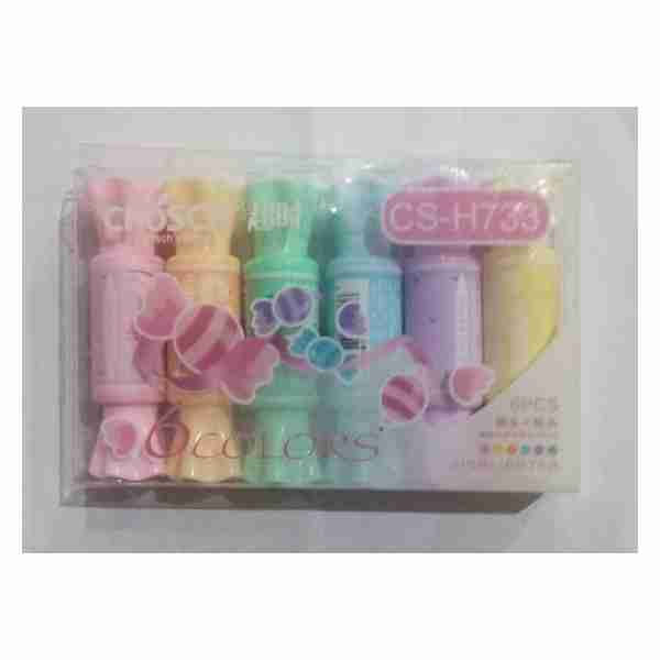 Pochette de 6 Fluo Chosch