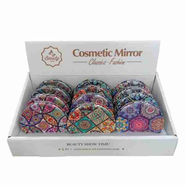 Miroir de poche Rond