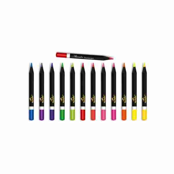 Crayons Couleur Fluo 12/9 Aladin
