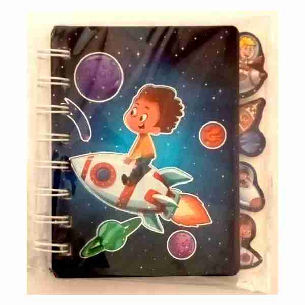 Note Book Spiral avec séparation PM