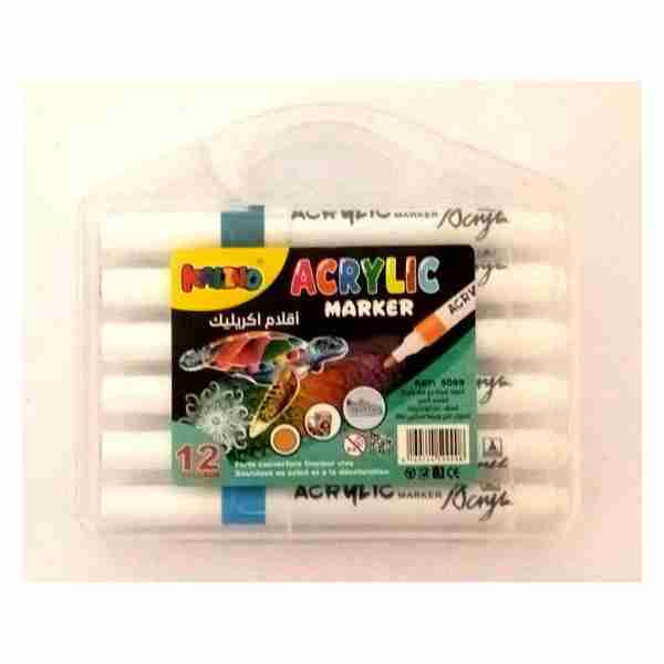 Boite de 12 Marqueur Acrylique Kalino