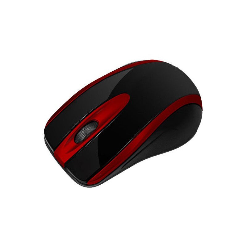 Souris Optique USB Macro M555 / Noir & Rouge