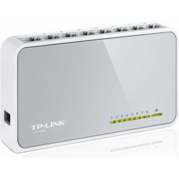 Switch de bureau 8 ports 10/100 Mbps